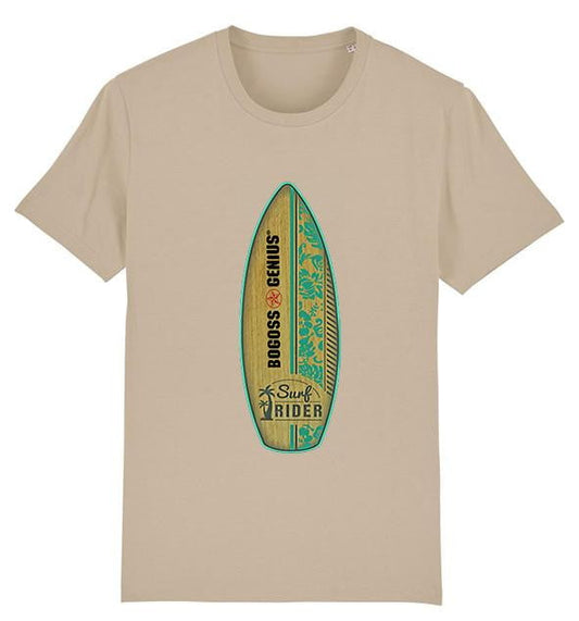 t-shirt imprimé couleur sable - bogossgenius