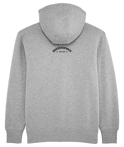 sweatshirt gris à capuche bogossgenius®dcup - bogossgenius