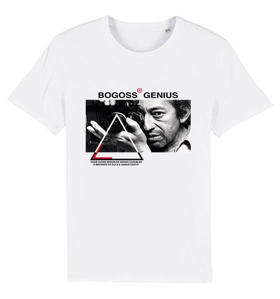 BOGOSSGENIUS T-shirt Gainsbourg - bogossgenius