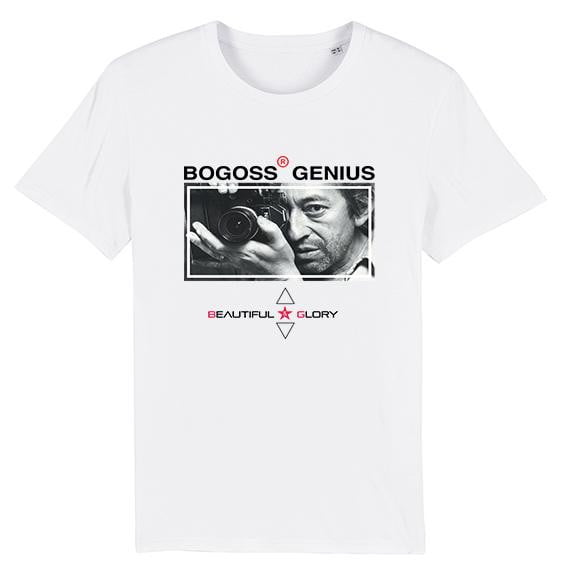 T-shirt Blanc Serge Gainsbourg - bogossgenius