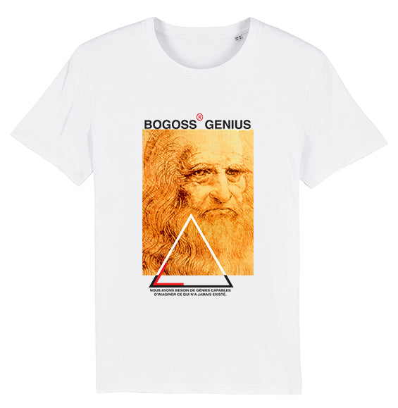 Léonard De Vinci T-shirt - bogossgenius
