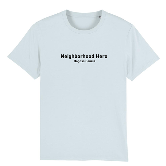 Neighborhood Hero t-shirt baby blue - bogossgenius