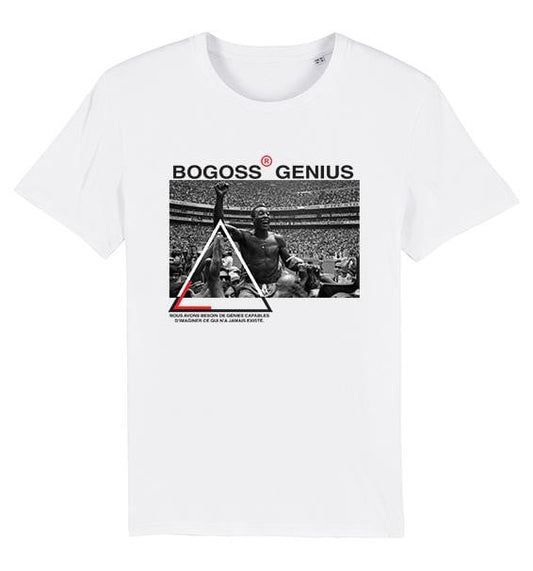 T-shirt pelé bogossgenius - bogossgenius