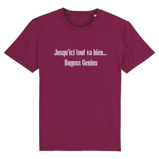 T-SHIRT A MESSAGE - TSHIRT VIOLET PURPLE - bogossgenius