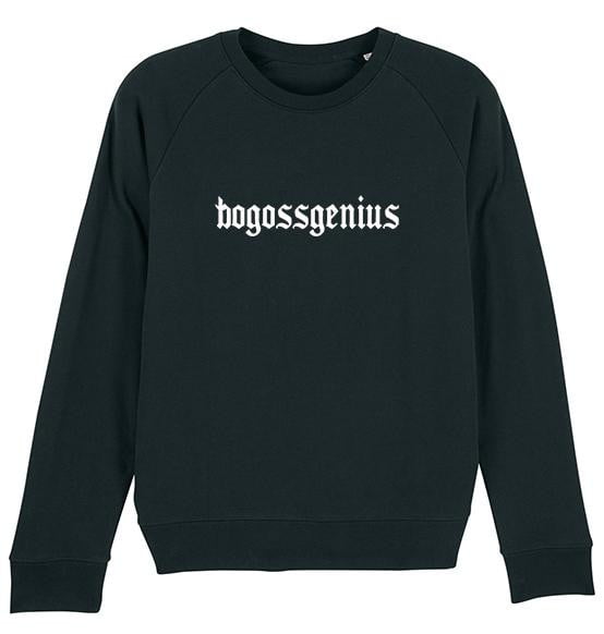 sweatshirt noir seagram bogossgenius - bogossgenius