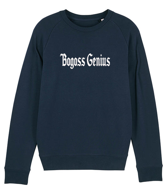 Sweatshirt Bogoss Genius french navy sgrm - bogossgenius