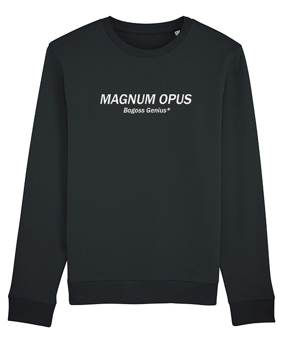 Magnum Opus Sweatshirt Noir BG - bogossgenius