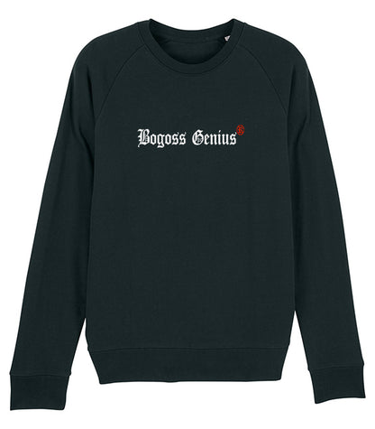 Sweatshirt noir Bogoss Genius® old eng - bogossgenius