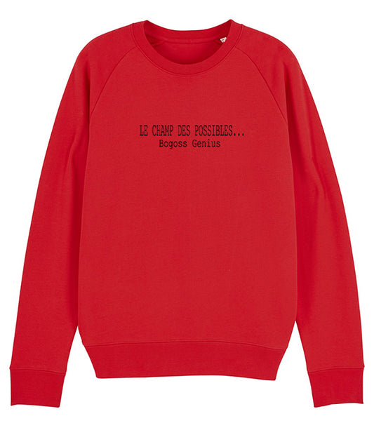 Le champ des possibles bg sweat-shirt - bogossgenius