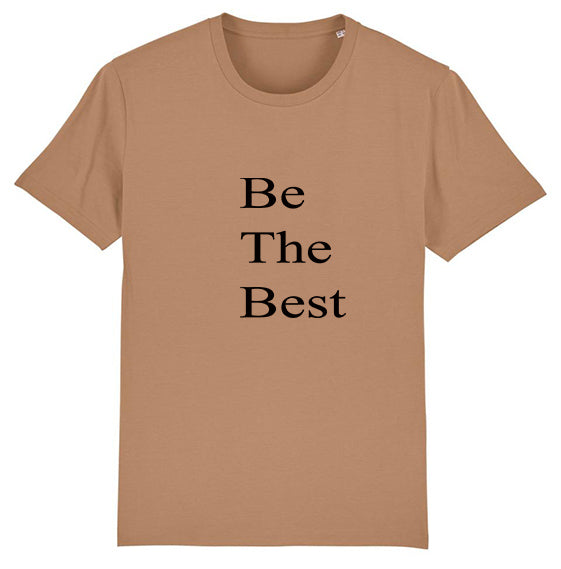 Be The Best t-shirt camel imprimé - bogossgenius