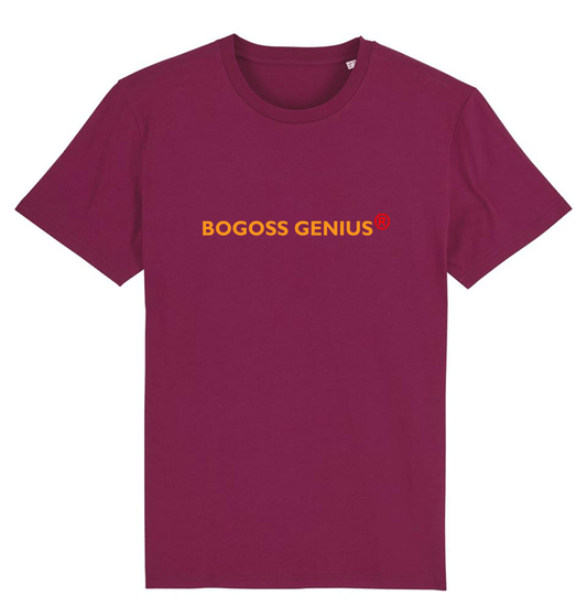 Bogoss Genius® t-shirt pourpre logo brand