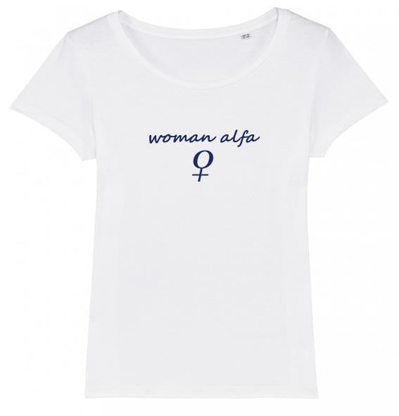 Woman Alfa T-shirt femme - bogossgenius