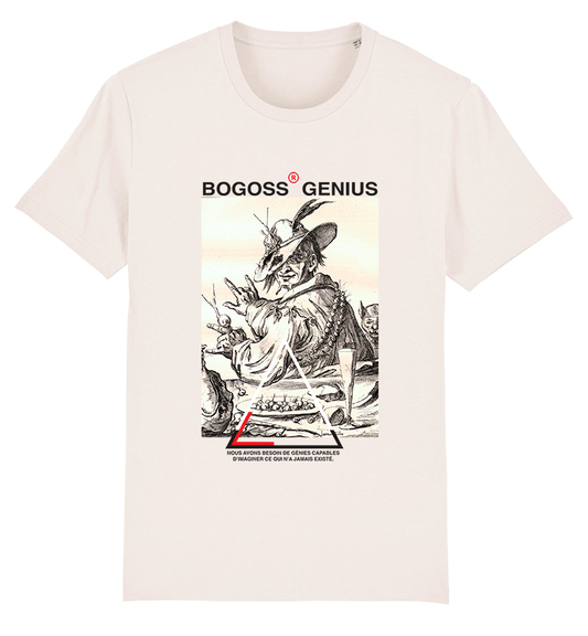 t-shirt blanc vintage escargots - bogossgenius