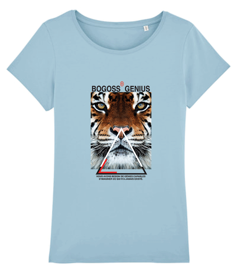 Tee-shirt imprimé tigre femme - bogossgenius